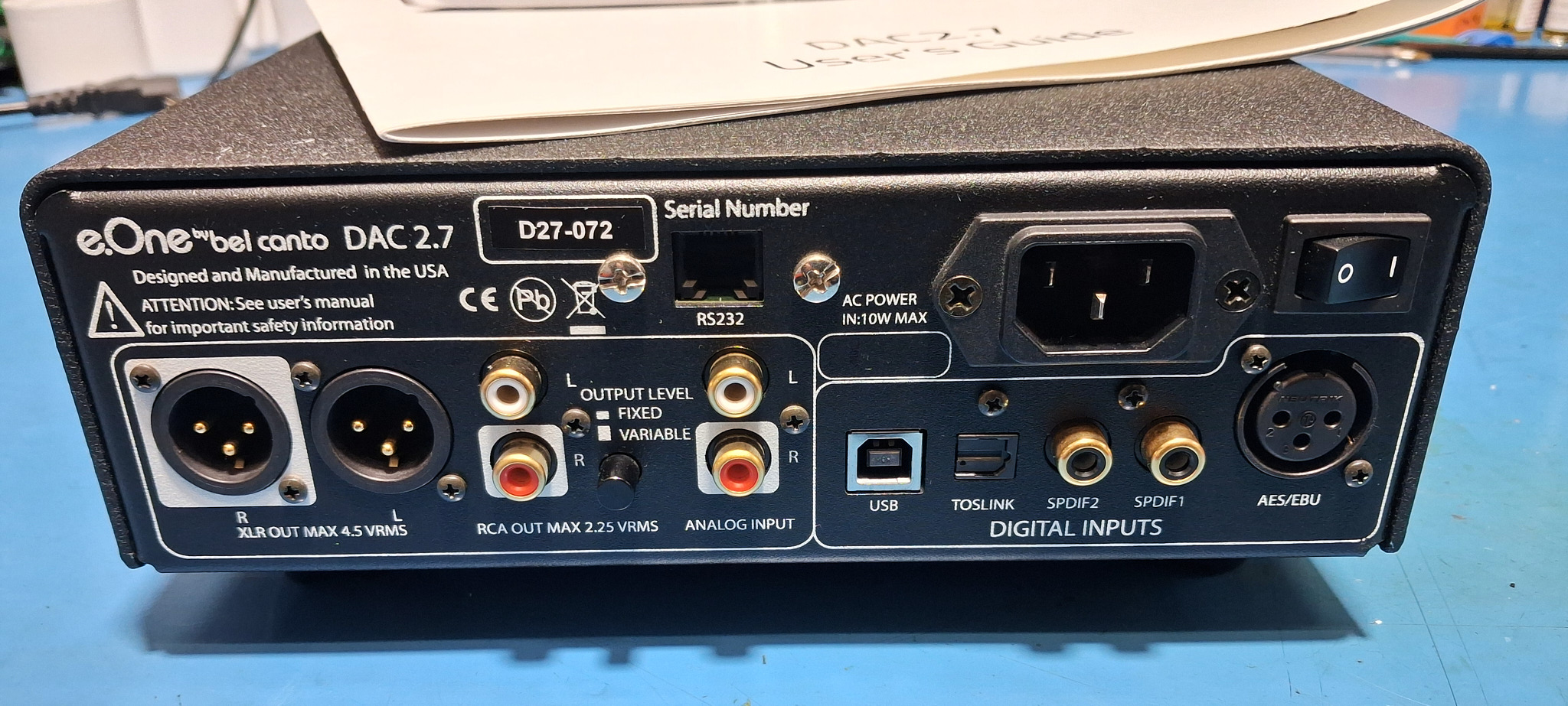 Belcanto Dac 2.7 - Image 2